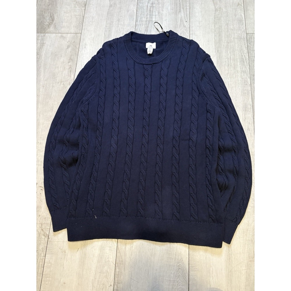 Vintage H&M Cable Knit Sweater Men‎ Size L
